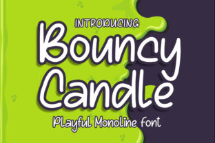 Bouncy Candle: A Playful Font for Modern Design