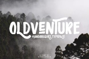 Oldventure: A Handcrafted Brush Font for Distinctive Design